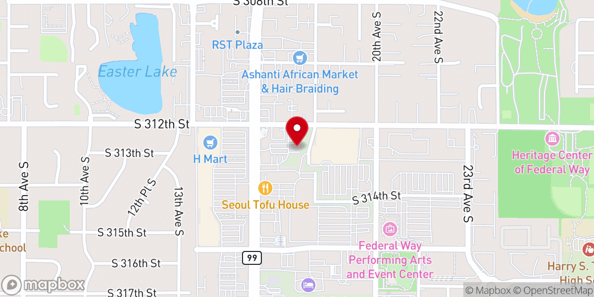 Map showing location of New Jerusalem Haitian Baptist Church