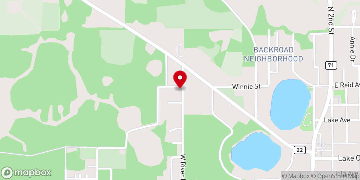 Map showing location of Triumph Church Of God, Inc.