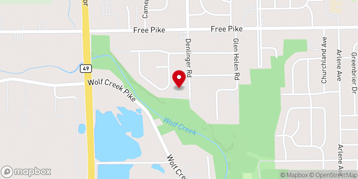 Map showing location of Christ Temple Apostolic Faith Church