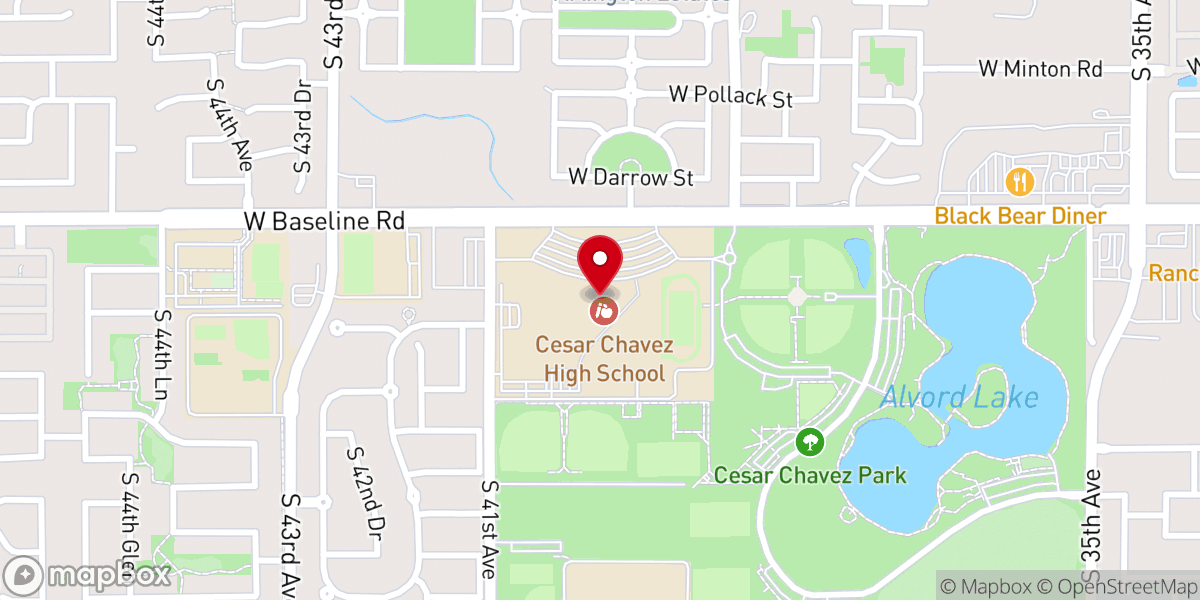 Map showing location of CrossWalk Church