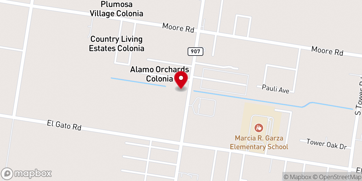 Map showing location of Iglesia Cristiana Uncion y liberacion