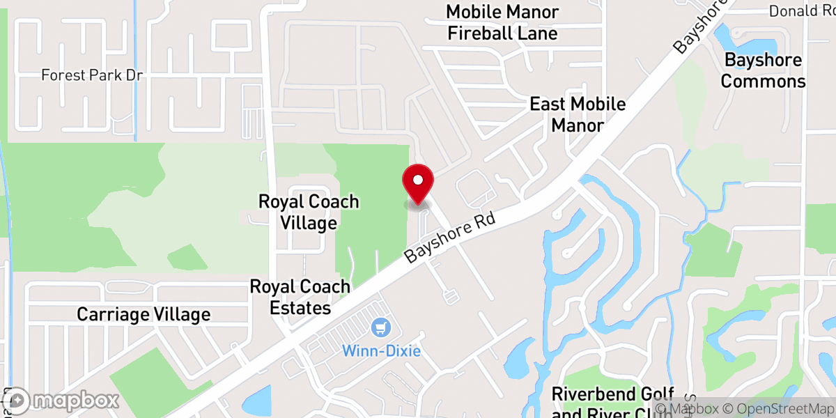 Map showing location of Iglesia De Dios Pentecostal M.I. North Fort Myers