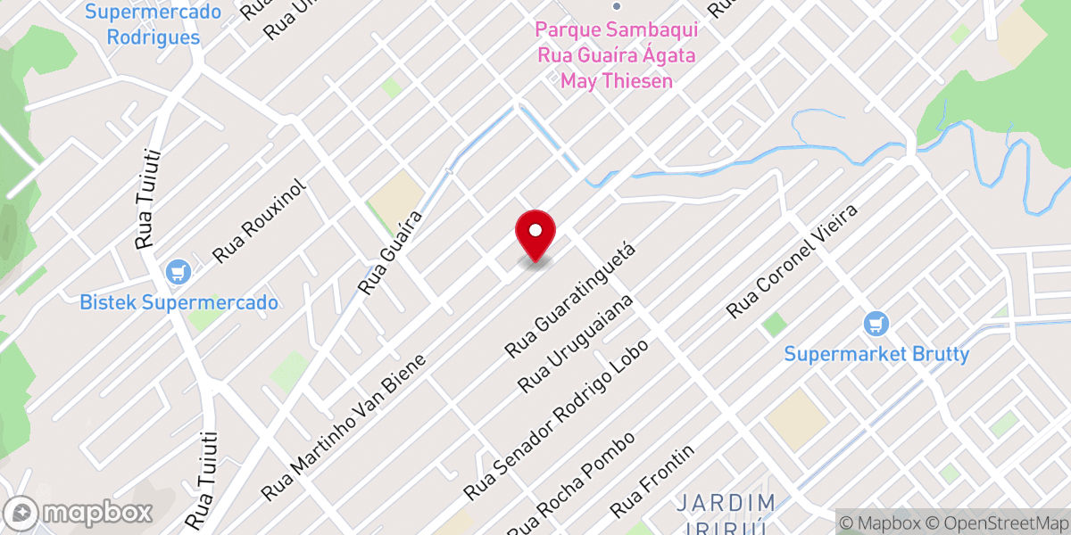 Map showing location of Comunidade São Pedro Apóstolo (CEB) - Jardim Iririú