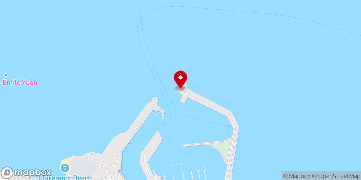 Map showing location of Howth Lighthouse