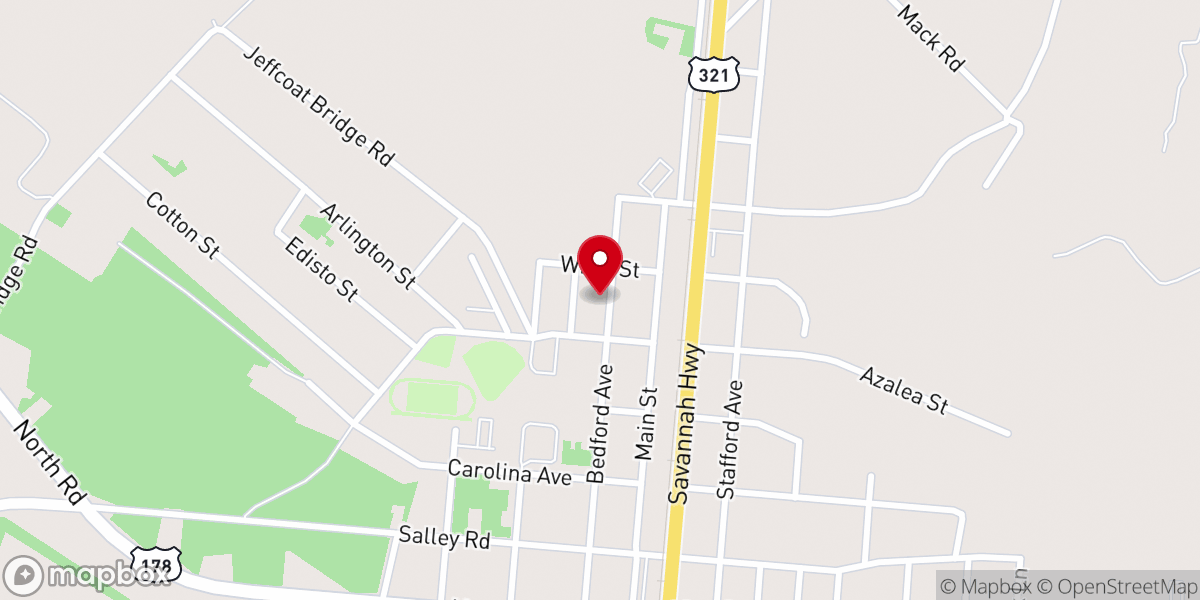 Map showing location of Walker Robert L
