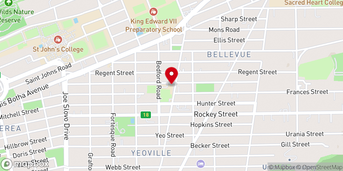 Map showing location of St. Francis of Assisi Catholic Church
