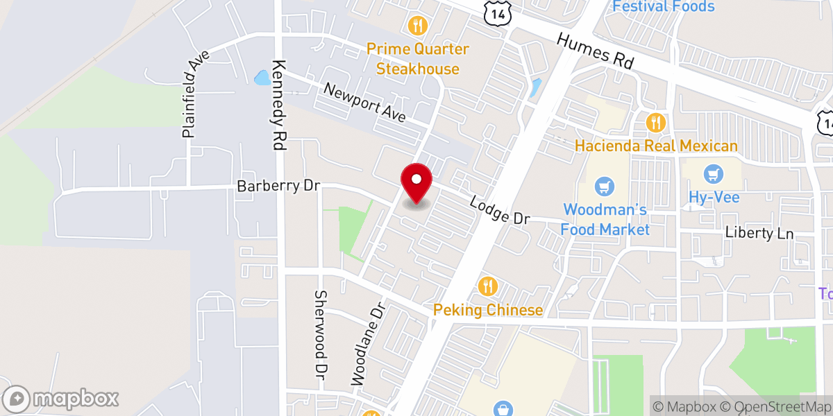 Map showing location of The Salvation Army Family Store & Donation Center