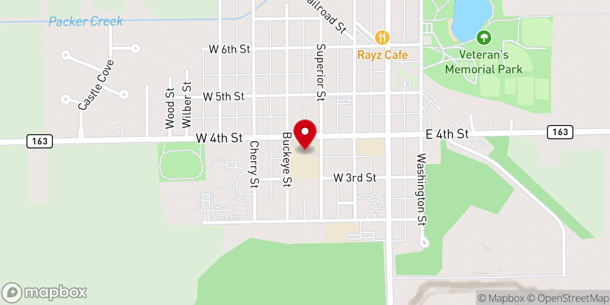 Map showing location of Apostolic Restoration Center (ARC)