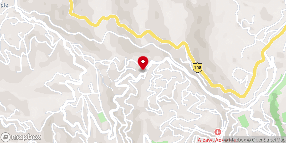 Map showing location of The Salvation Army, Luangmual Vengthlang Corps