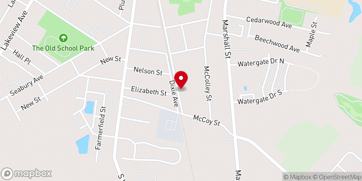 Map showing location of Last Call Worship Center