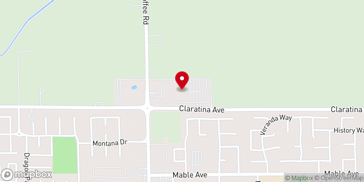Map showing location of Shelter Cove Community Church