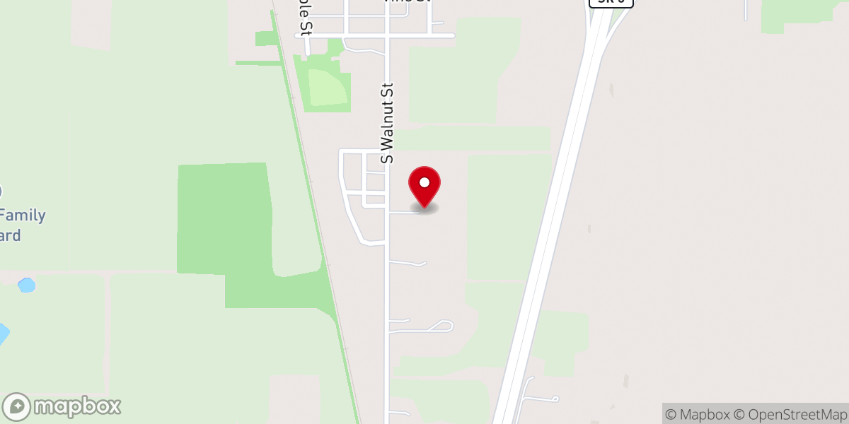 Map showing location of Mt Summit Christian Church