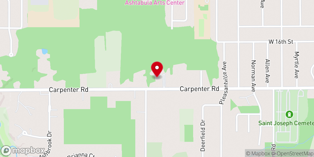 Map showing location of Lighthouse Baptist Church