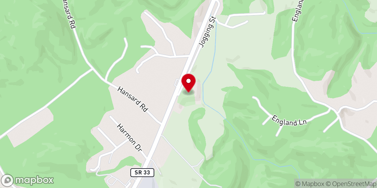 Map showing location of Hansard's Chapel United Methodist Church - Food Distribution Center