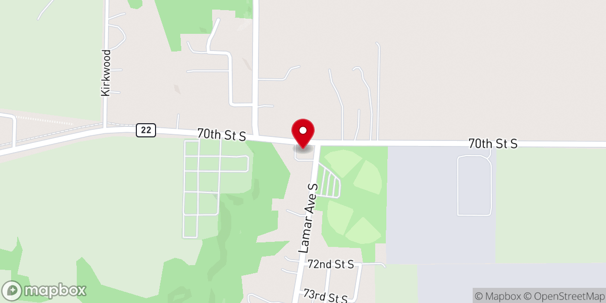 Map showing location of CGUCC Farmers' Market
