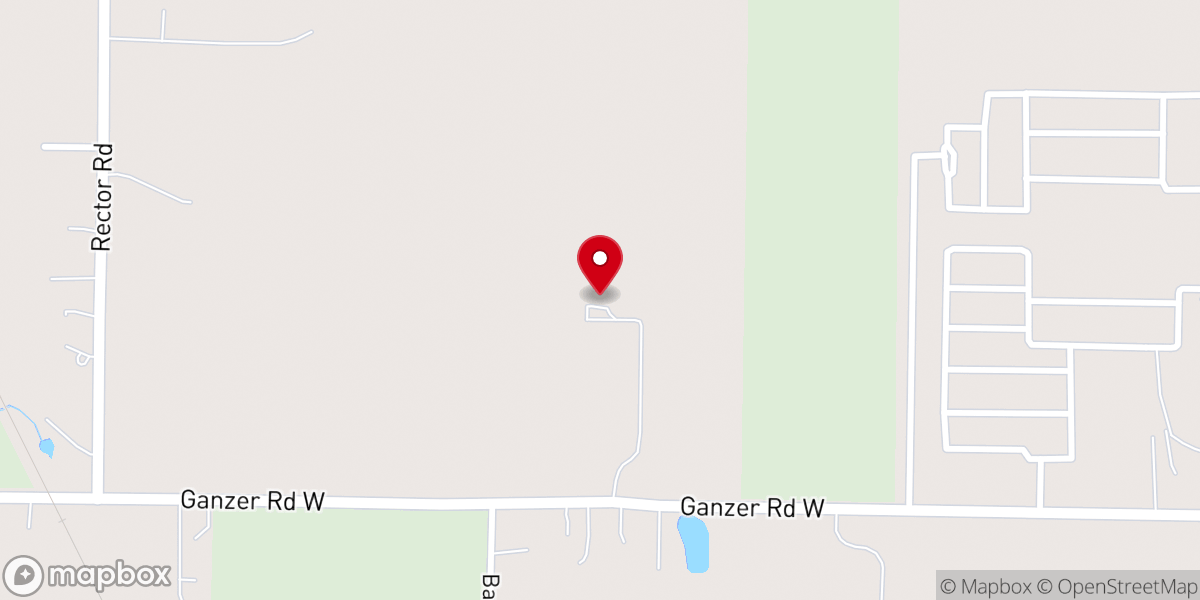 Map showing location of Chapel Creek Ranch Wedding & Event Venue