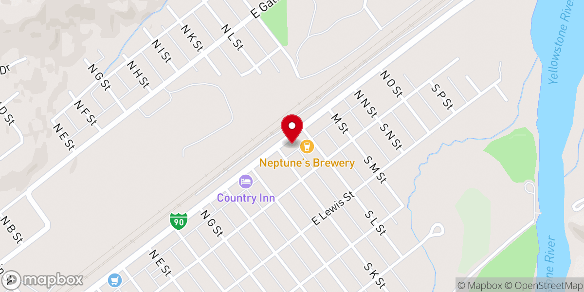 Map showing location of Chappell's Body Shop