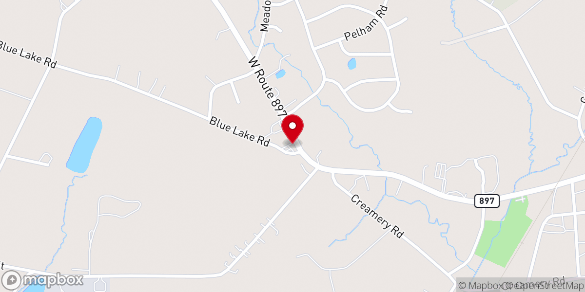 Map showing location of Children Church