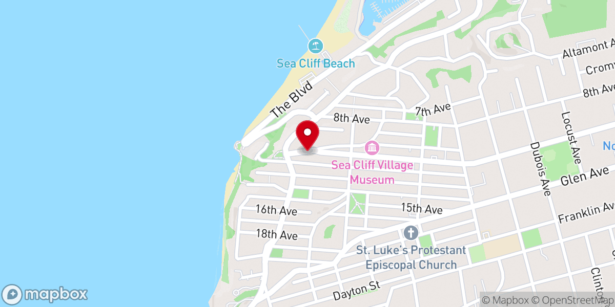 Map showing location of Christ Building