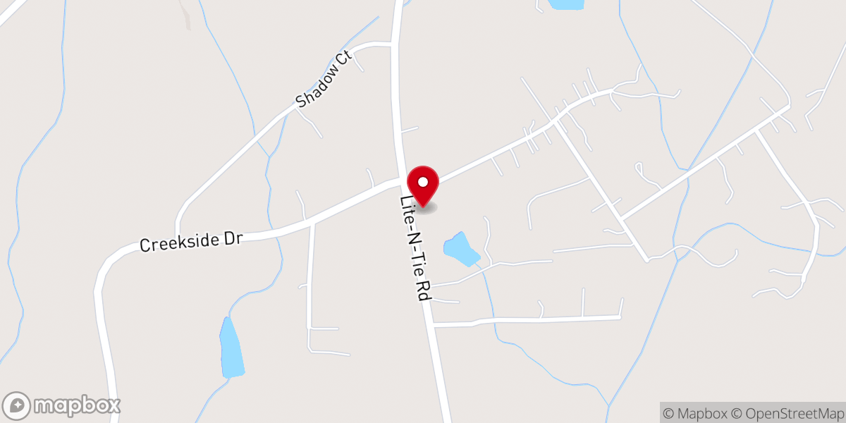 Map showing location of Christ Community Church of Gray, Ga