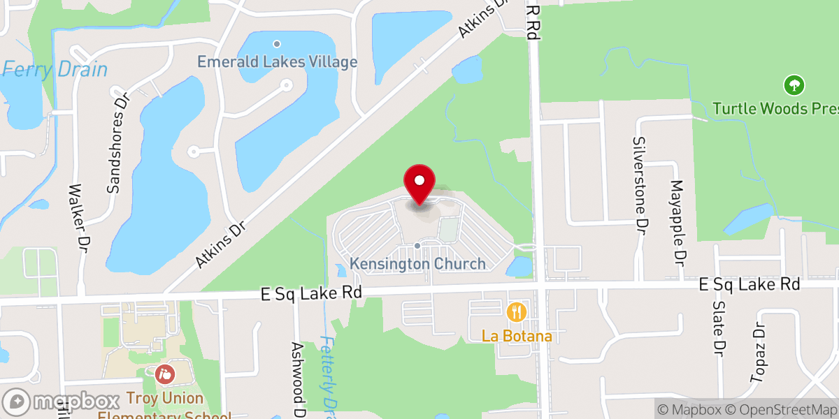 Map showing location of Christ Holy Telugu Church