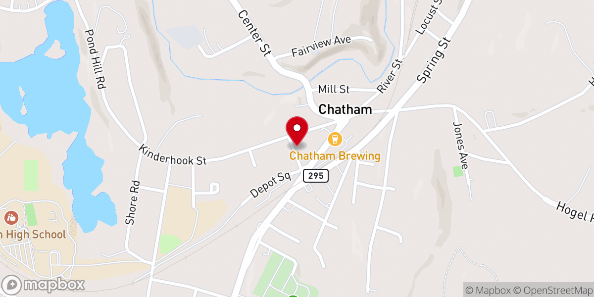 Map showing location of Christ Our Emmanuel Lutheran Church