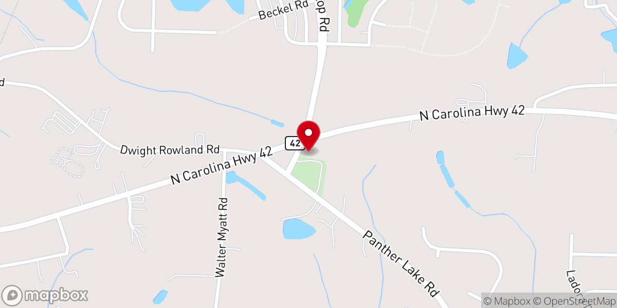 Map showing location of Christ's Sanctified Holy Church - Willow Spring