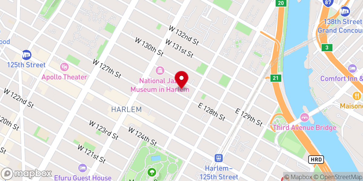 Map showing location of Christ Temple Church Inc