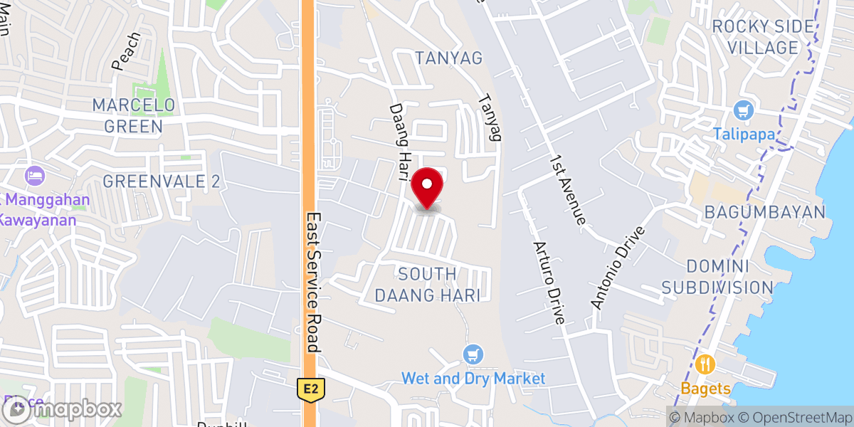 Map showing location of Christ The Chief Cornerstone Fellowship and Ministries Inc - Taguig Main