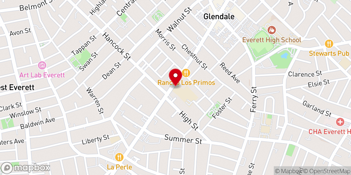 Map showing location of Christian Church Logos Of God