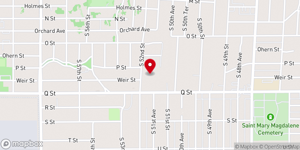 Map showing location of Christian & Gospel Education Committee