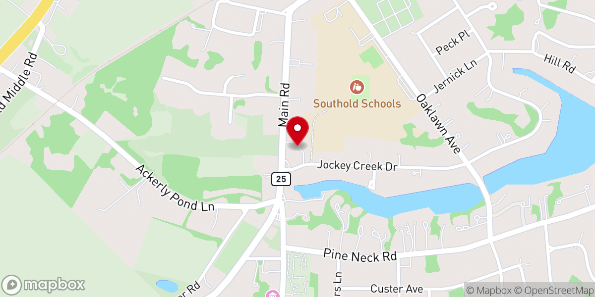 Map showing location of Christian Science Churches