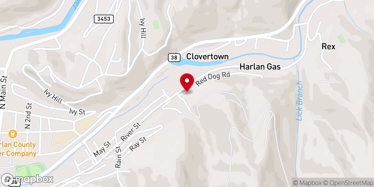 Map showing location of Church of God-The Free People