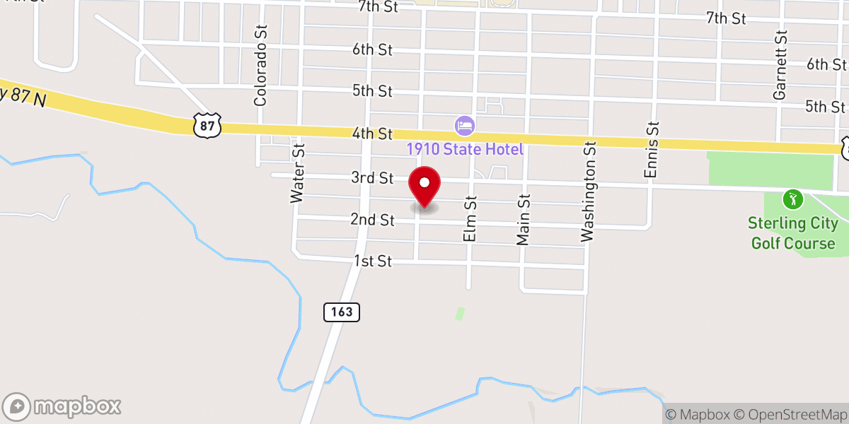 Map showing location of Church of Pentecost lll