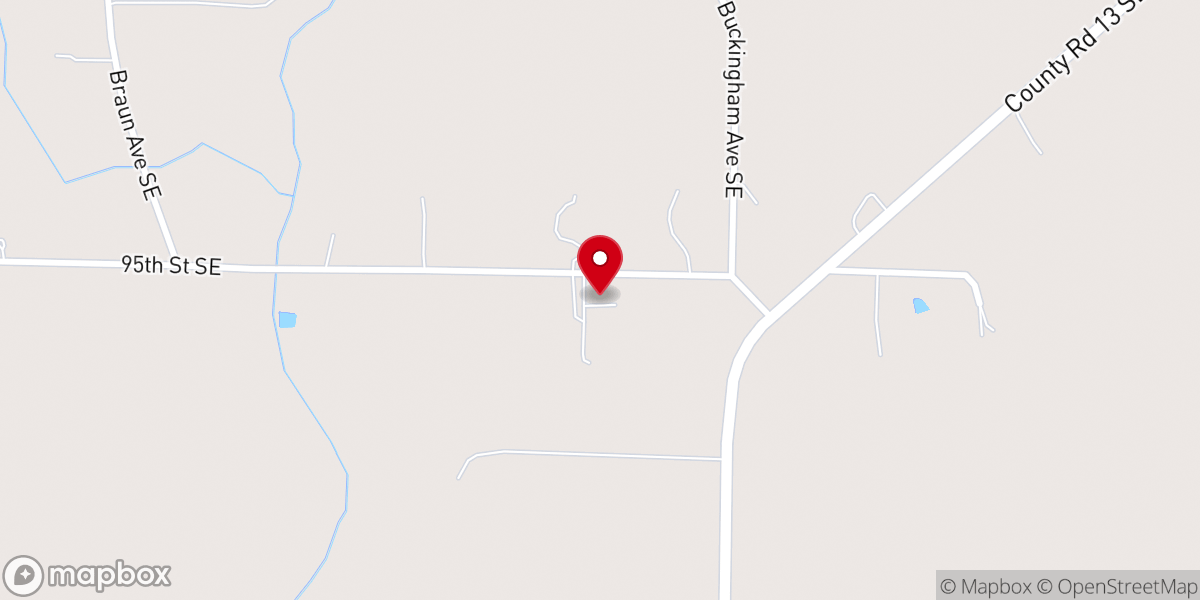 Map showing location of CHURCH OF ST. MARY OF CZESTOCHOWA
