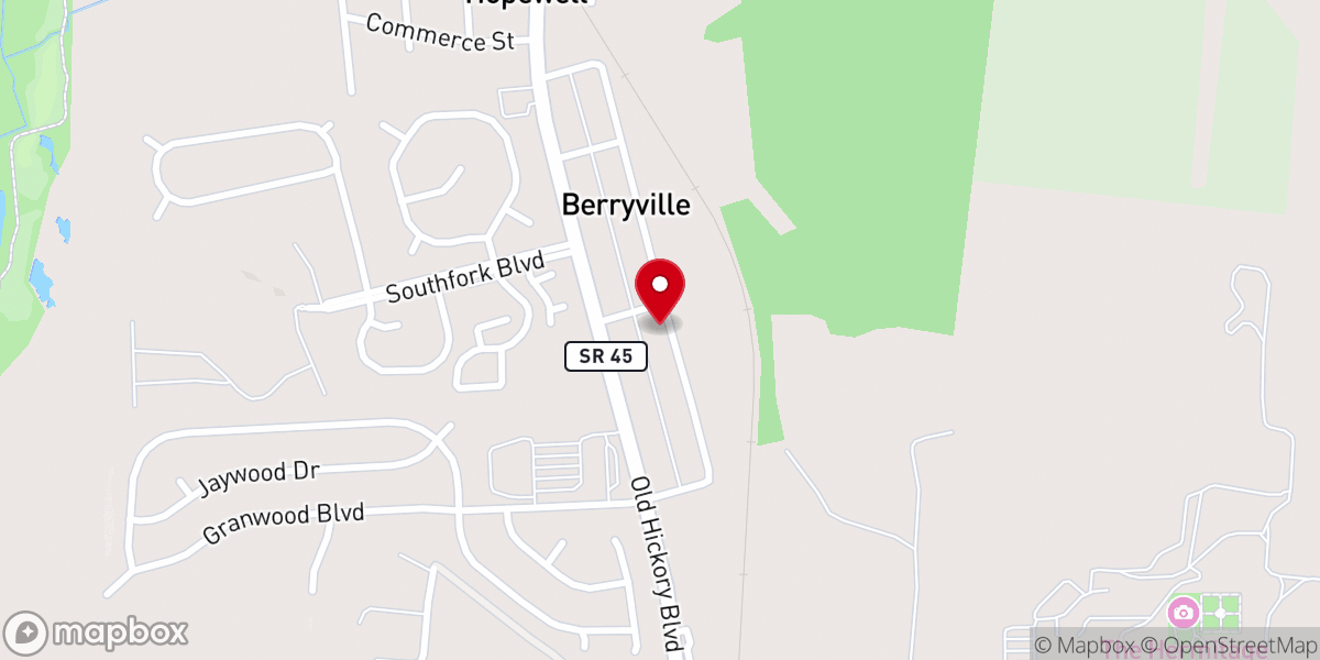 Map showing location of Church Restored