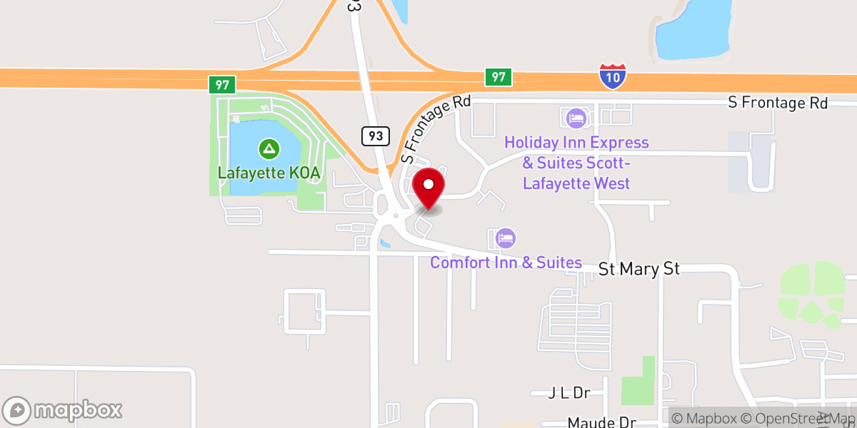 Map showing location of Church’s