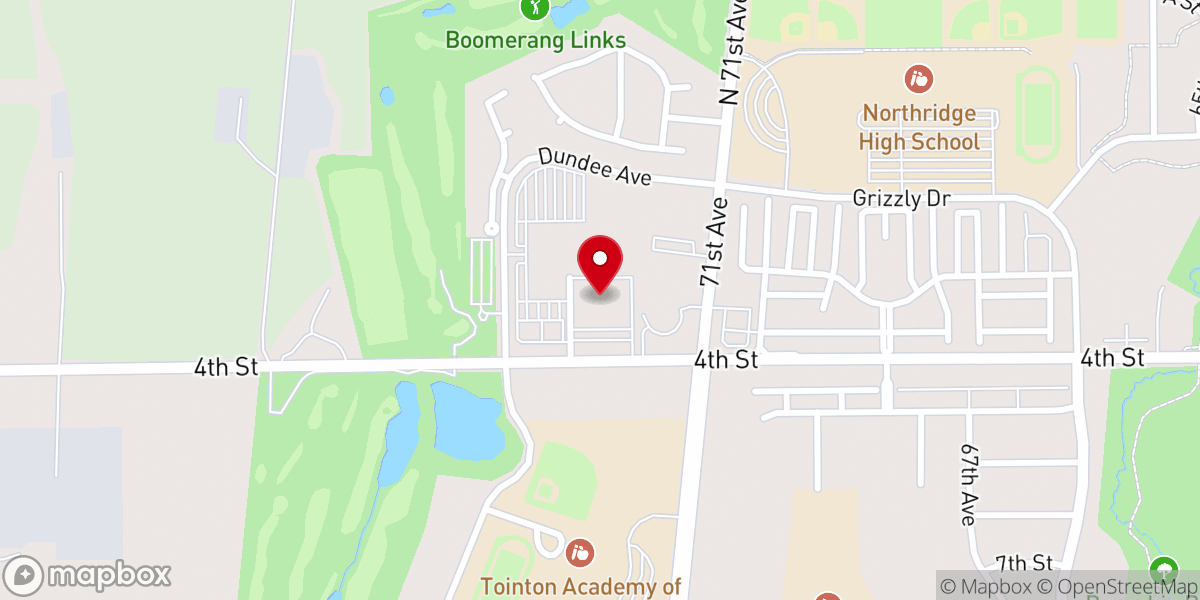 Map showing location of City Lights Church