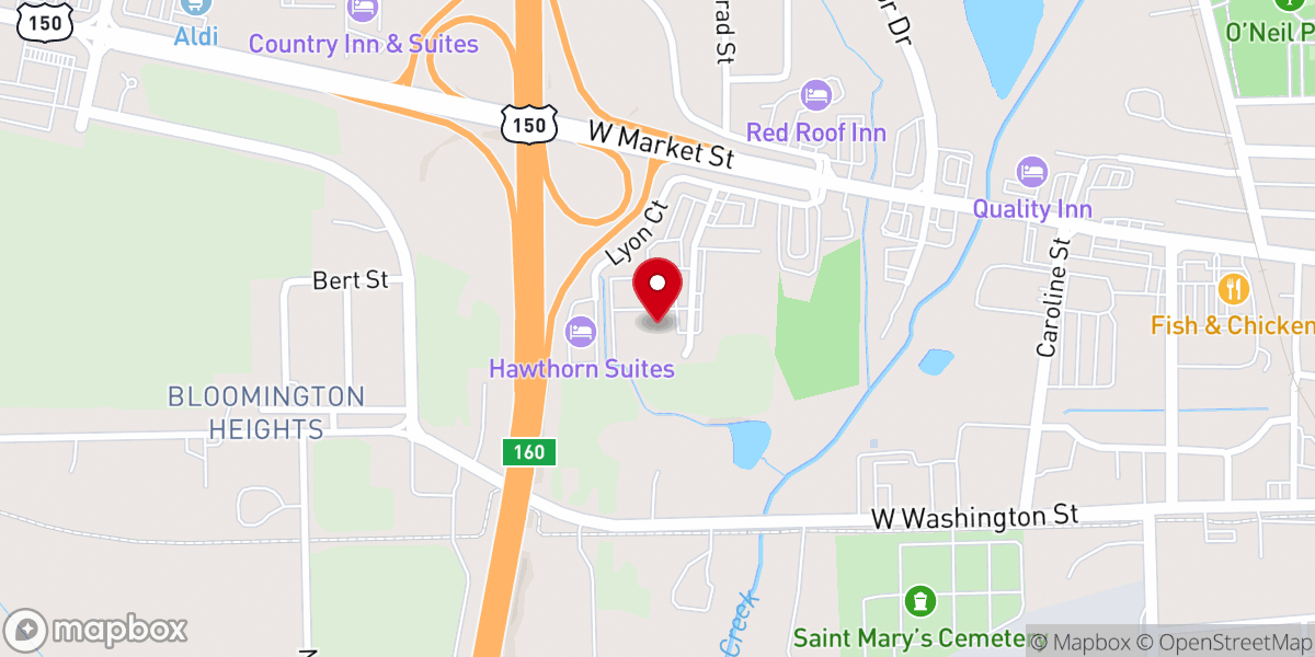 Map showing location of City Of Refuge Ministries