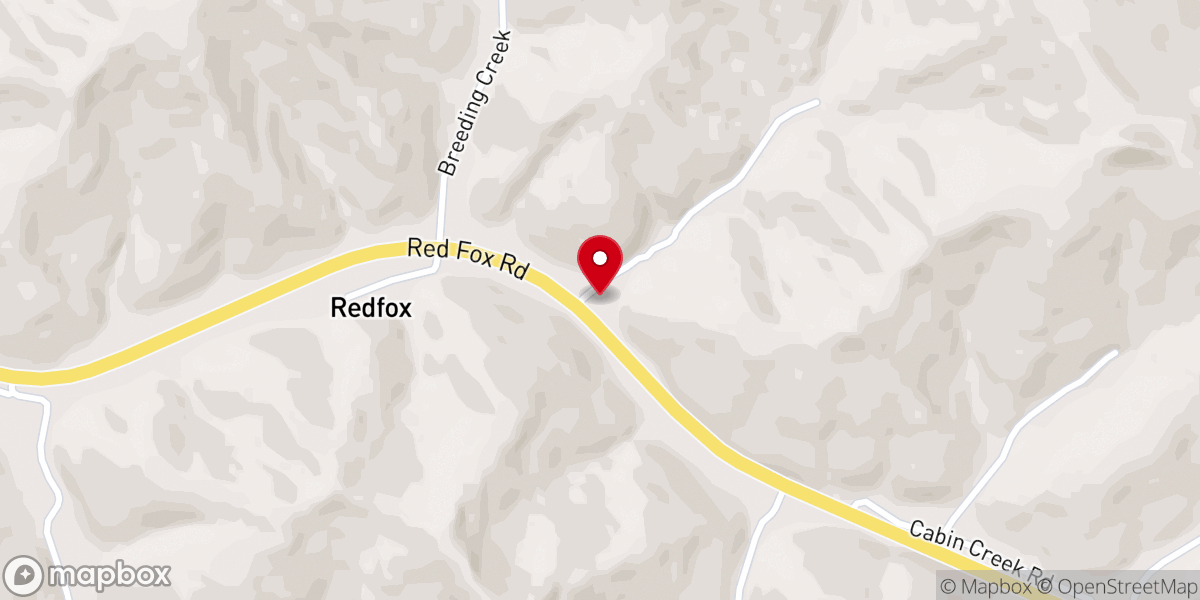 Map showing location of Cody Bible Church
