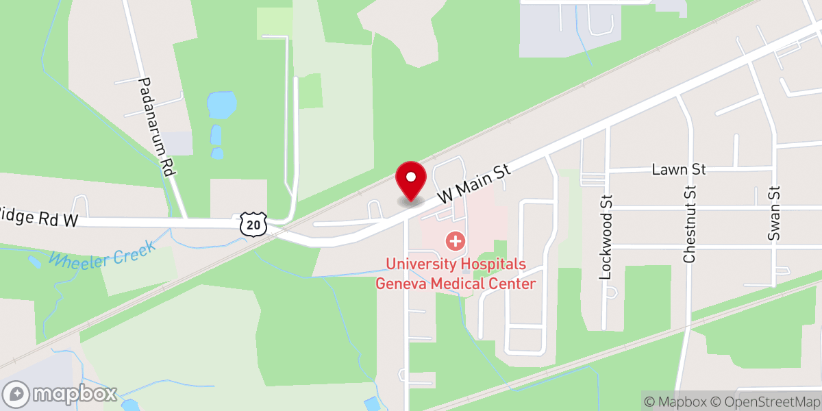 Map showing location of Community Baptist Church SBC