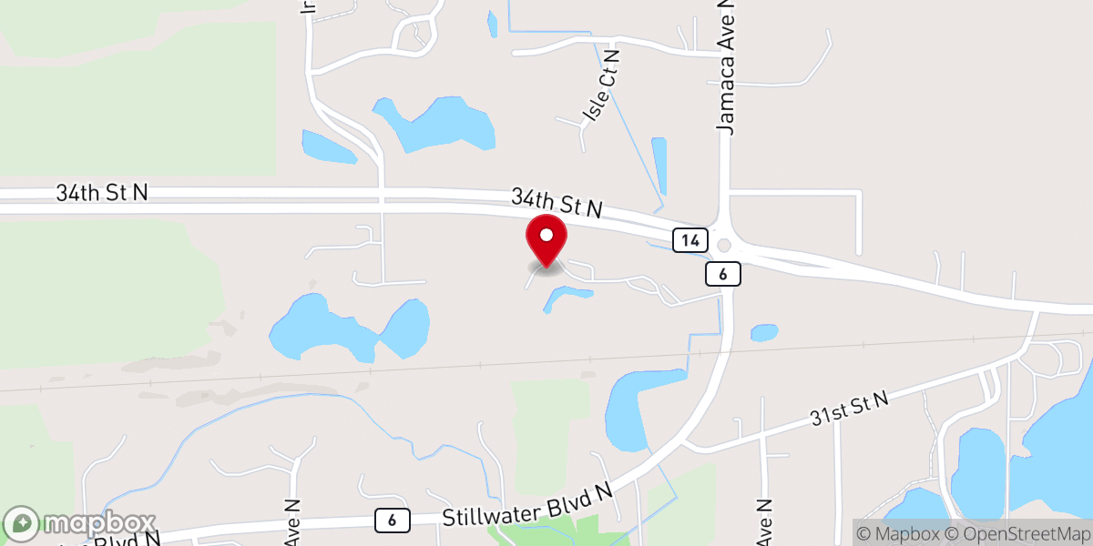 Map showing location of Conservative Congregational
