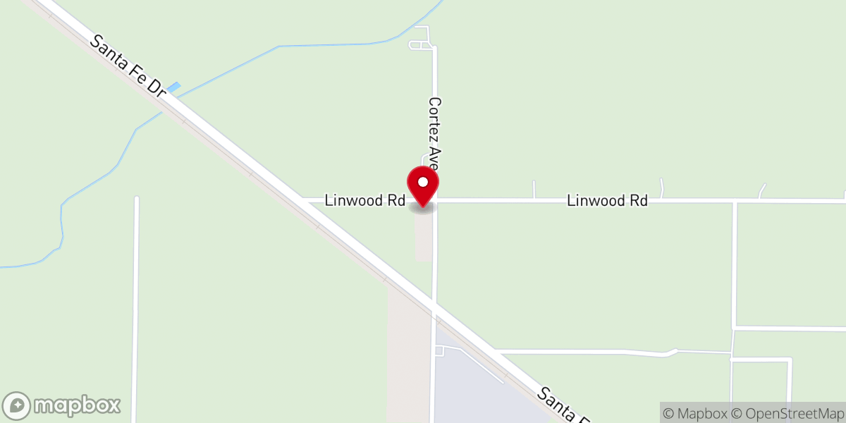 Map showing location of Cortez Buddhist Church