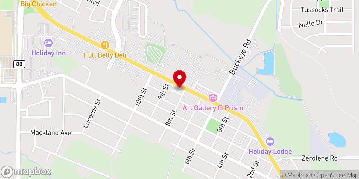 Map showing location of Coventry Cross Episcopal Church