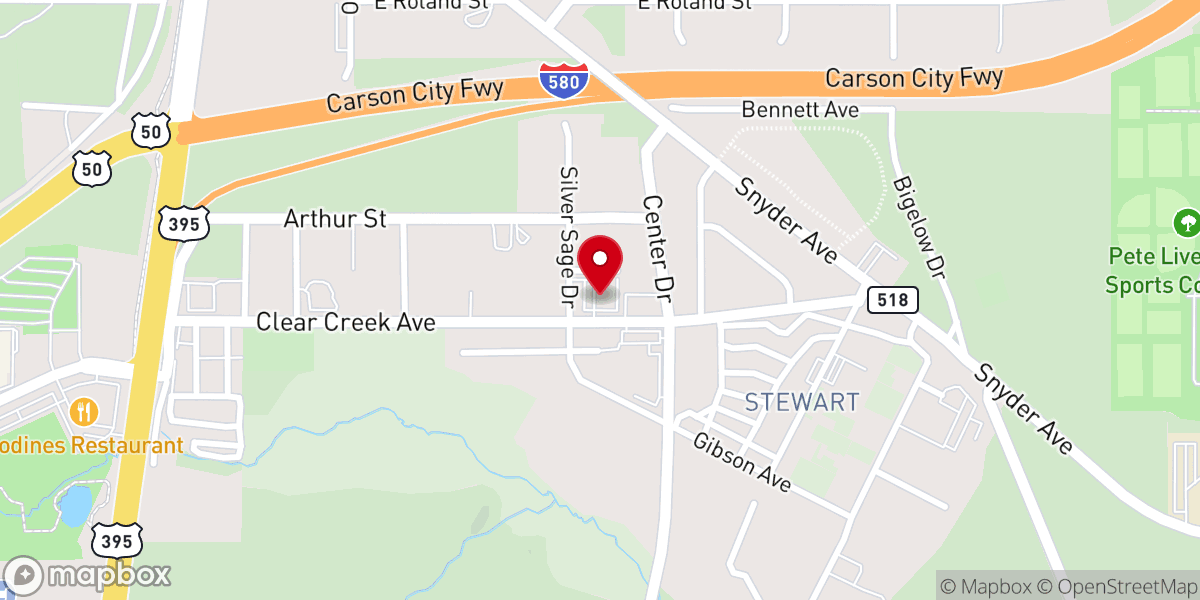 Map showing location of Crosspoint Ministries