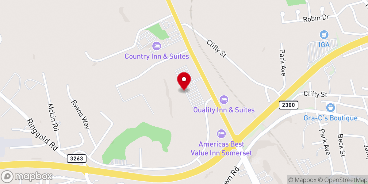 Map showing location of CROSSROADS COMMUNITY CHURCH SOMERSET
