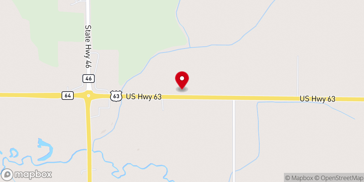 Map showing location of Cylon Church