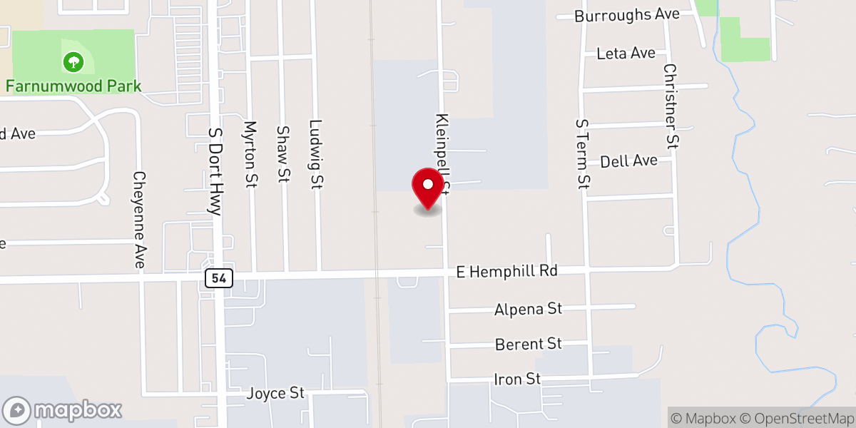 Map showing location of Freedom Cross Ministries