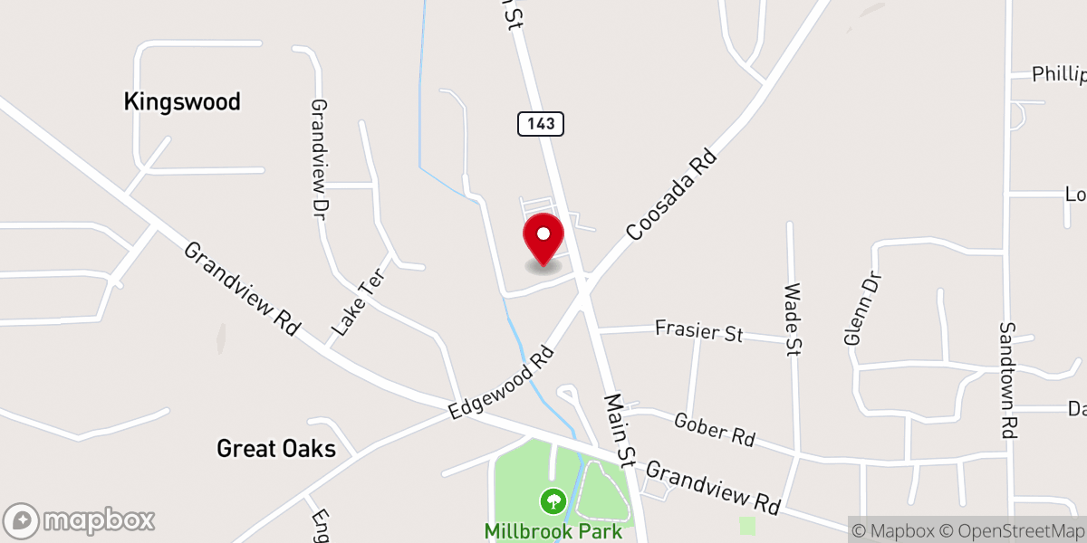 Map showing location of Chavurah Shalom Messianic Congregation