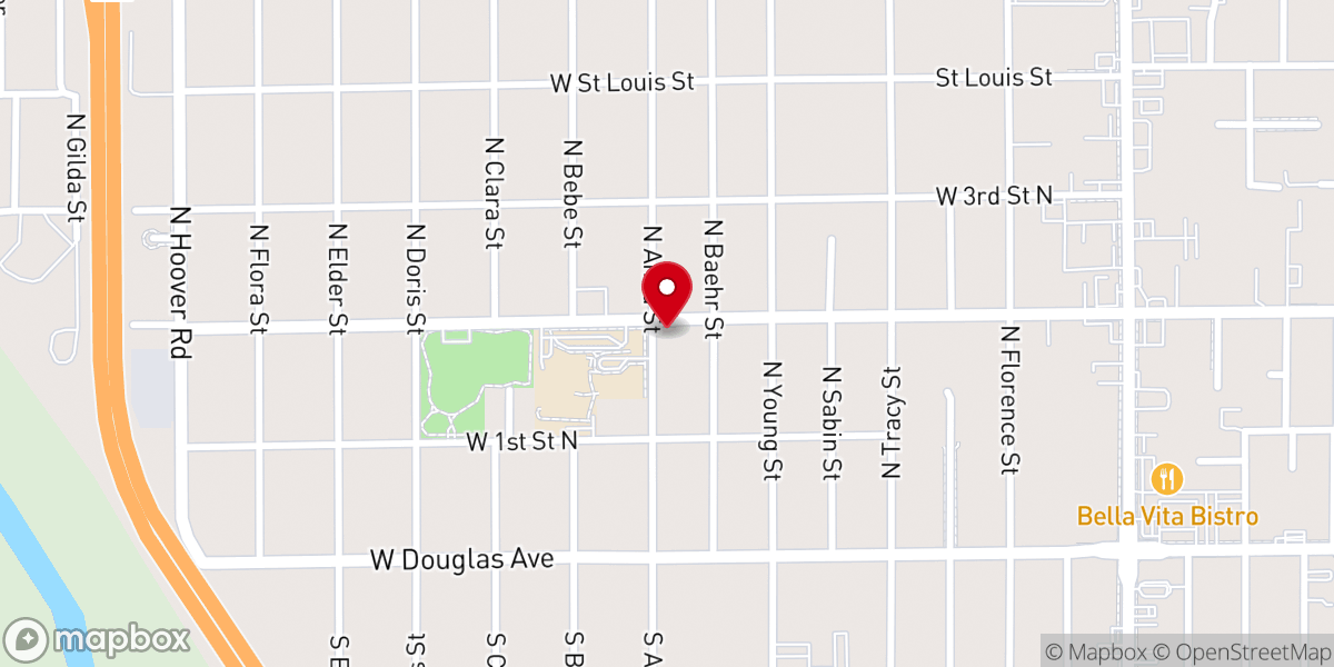 Map showing location of West Spanish SDA Church